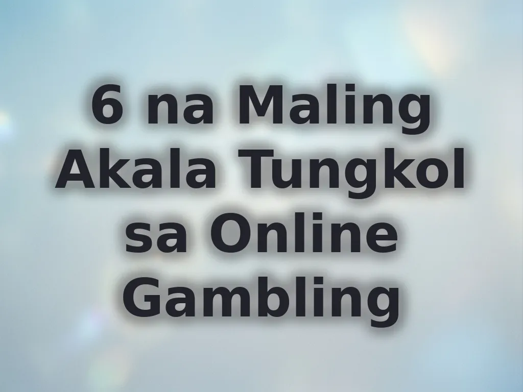Gambling Myths